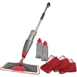 Rubbermaid Reveal Spray Microfiber Floor Cleaning Kit with Reusable Washable Pad